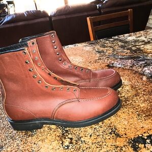 Red Wing Shoes Men's Brown Leather Boots Sz15.Never Worn